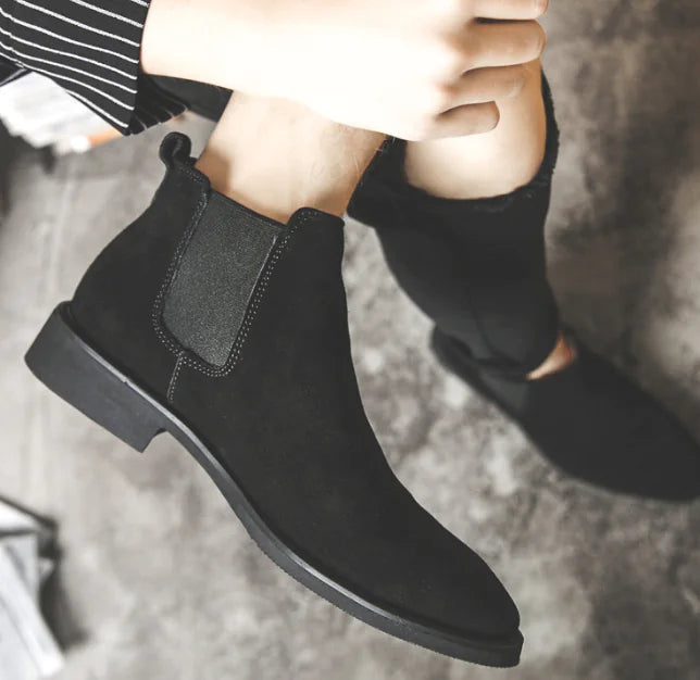 Men's Leather Elegance Chelsea Boots