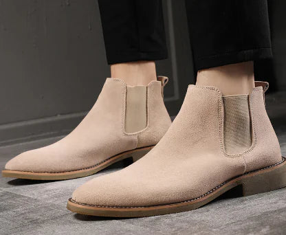 Men's Leather Elegance Chelsea Boots