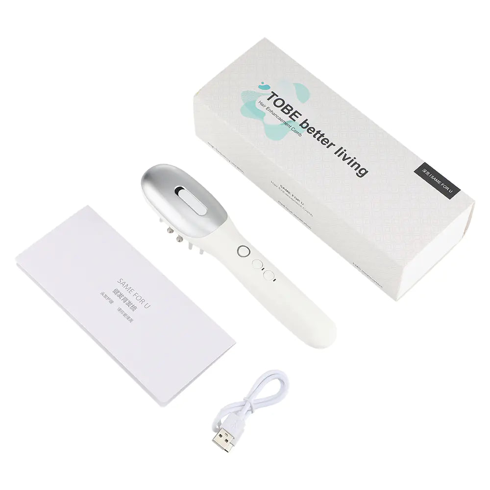 Electric Scalp Massager with Microcurrent Therapy